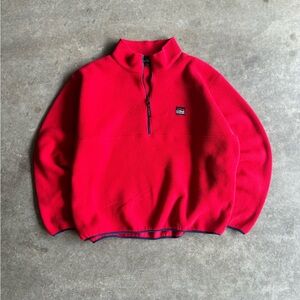 90s L.L Bean Outdoors Snap T Fleece
